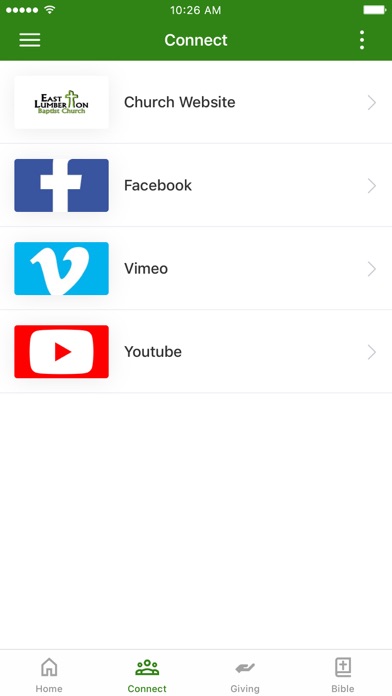 East Lumberton Baptist Church Screenshot