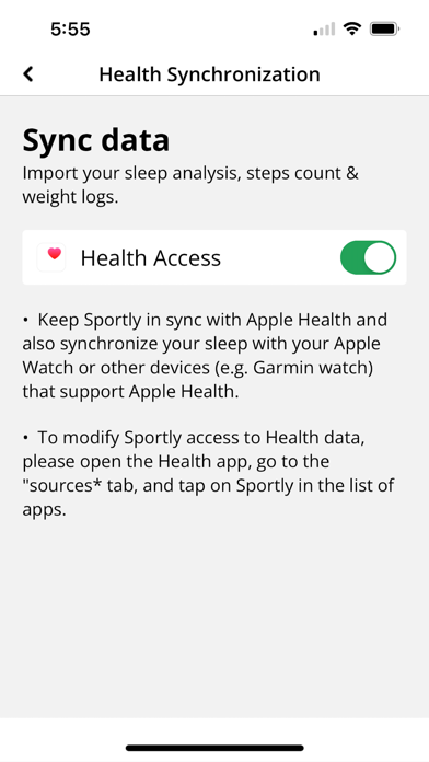 Sportly Screenshot