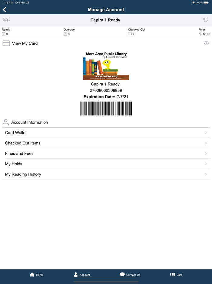 Mars Area Public Library