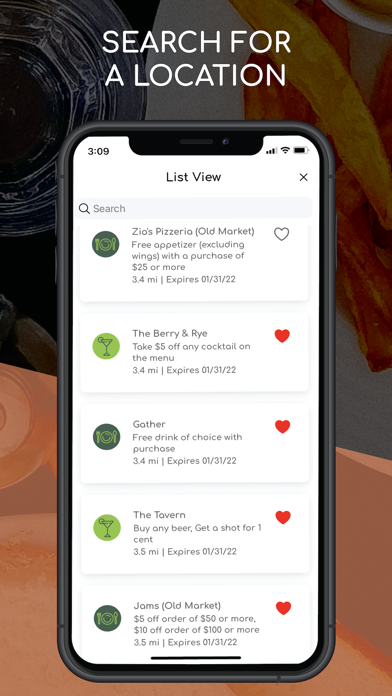 FoodLovers App Screenshot