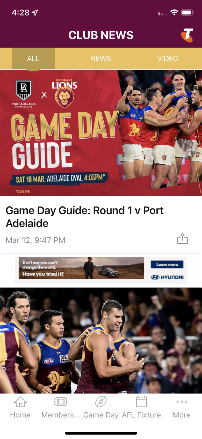 Brisbane Lions Official App