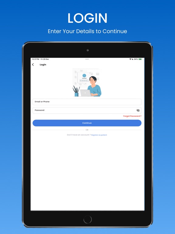 Baitna Medverz iPad screenshot 2 - Medical app