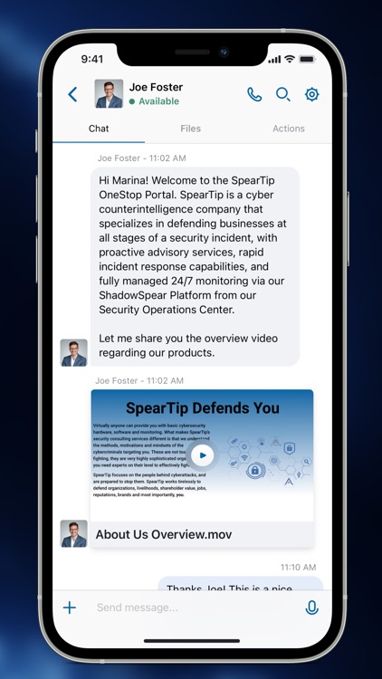 SpearTip: Client Portal