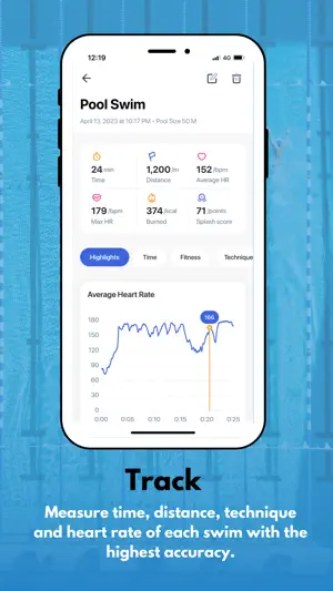 Phlex Swim App screenshot 2