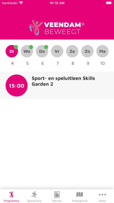 Veendam beweegt Screenshot