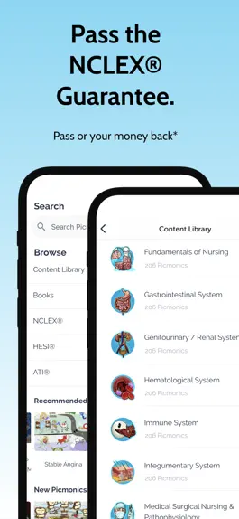 Game screenshot Picmonic Nursing School Study apk