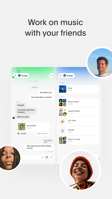 Area – messenger for creators Screenshot