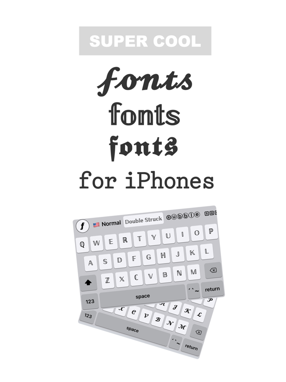 Screenshot #4 pour Fonts for iPhones - Generator