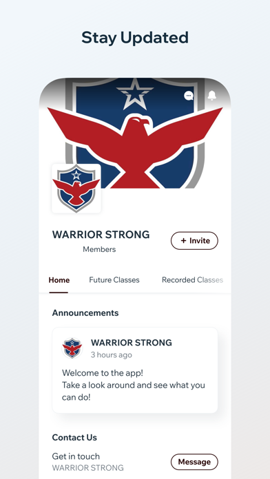 warriorstronginc Screenshot