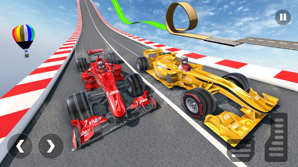 #2. Formula Car Stunt Games (iOS) 来自: Raja Tashfeen
