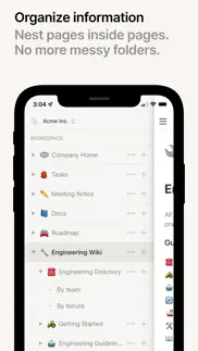 notion - notes, docs, tasks iphone screenshot 4
