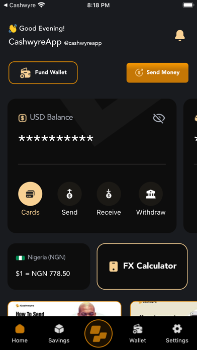 Cashwyre Screenshot
