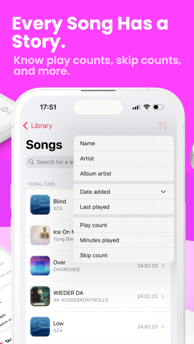 Song Infos - your music stats Screenshot