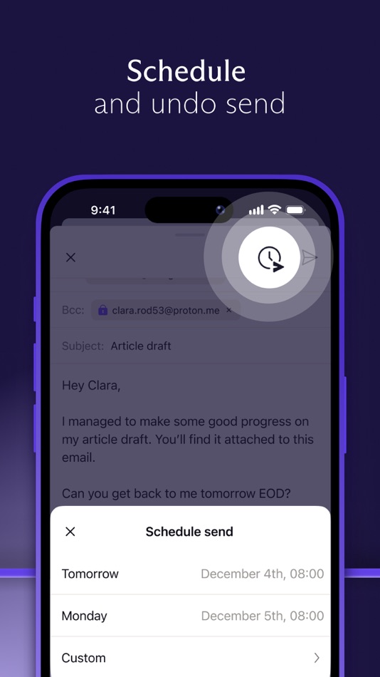 #4. Proton Mail - Encrypted Email (iOS) Podle: Proton AG