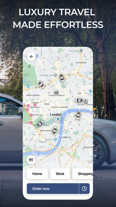 LUXGO: Chauffeur Service in UK Screenshot