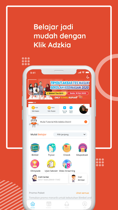 Bimbel Online Klik Adzkia Screenshot