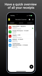 Receipts Scanner screenshot