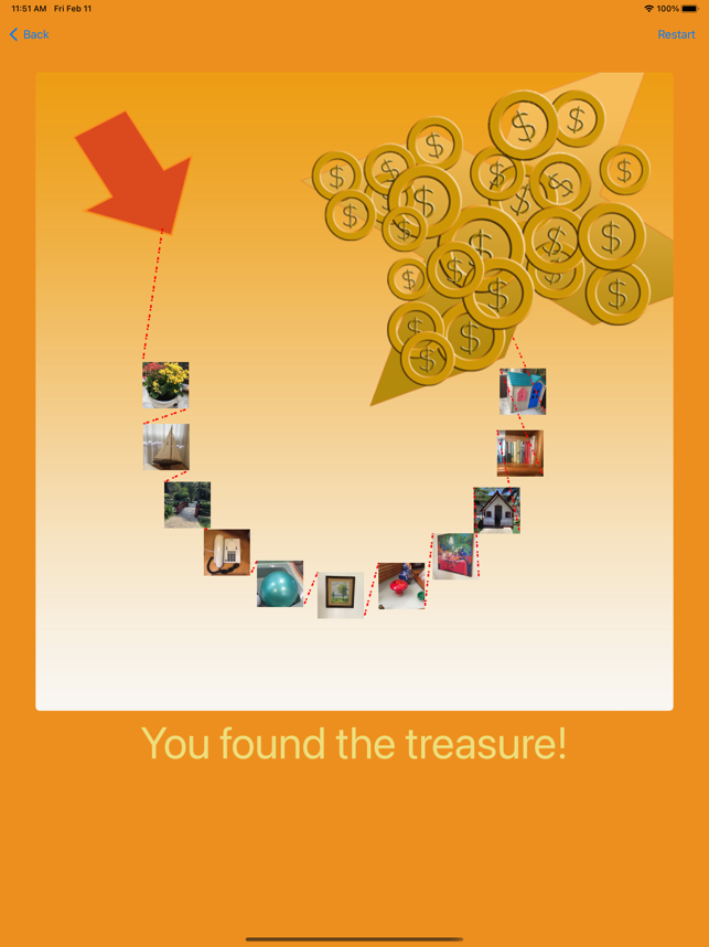 ‎Treasure Hunt By Photos Screenshot