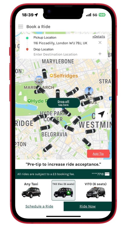 Taxiapp UK: London Black Cab