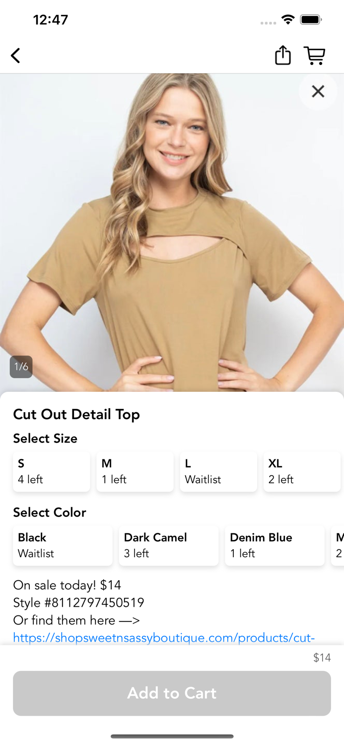 SWEET N SASSY BOUTIQUE