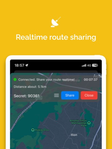 Snail - Realtime Route Sharingのおすすめ画像2