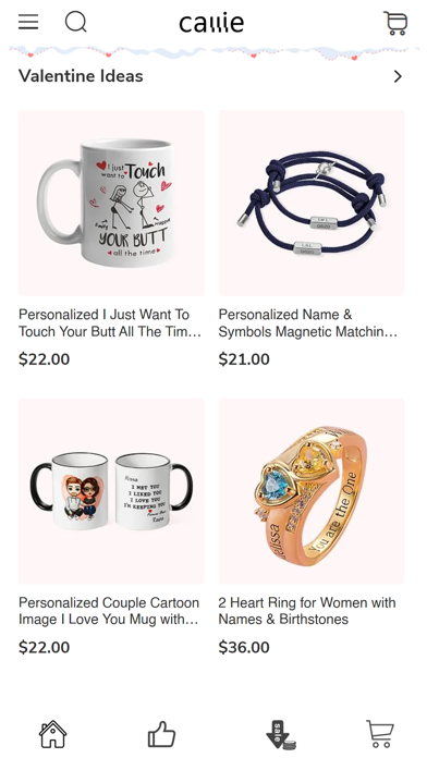 Shop Callie Store Screenshot