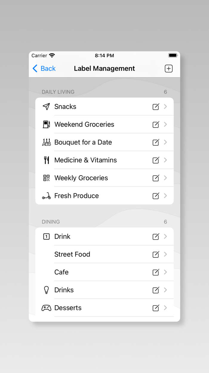 Label Ledger - Expense Manager