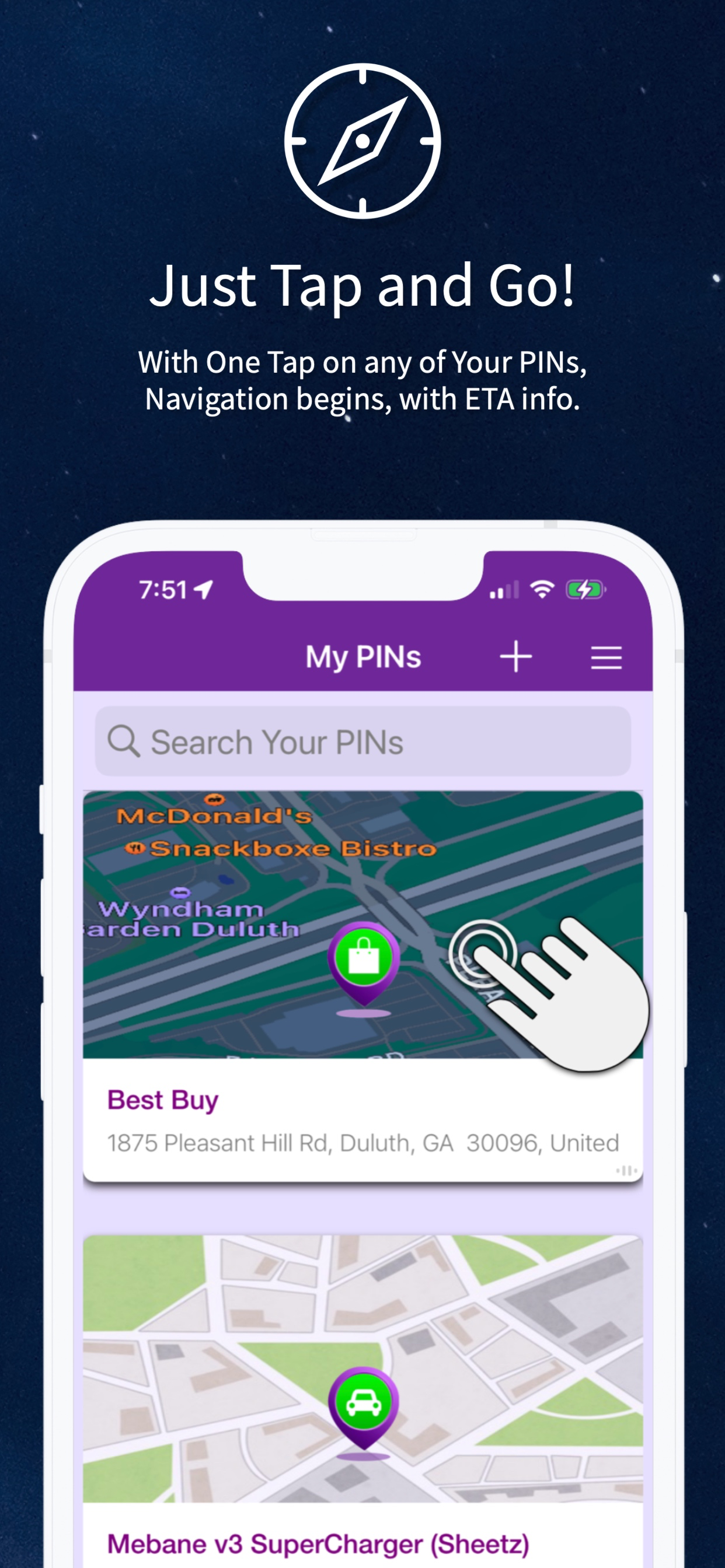PIN - Smart GPS & Live Traffic screenshot 5
