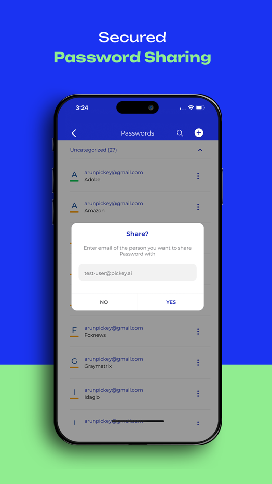 #10. PicKey.ai - Password Manager (iOS) 由: Neural Heaven Inc