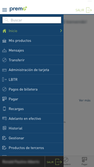 PREMO Móvil Screenshot