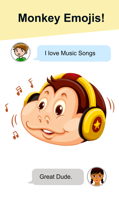 Monkey Emojis! Screenshot