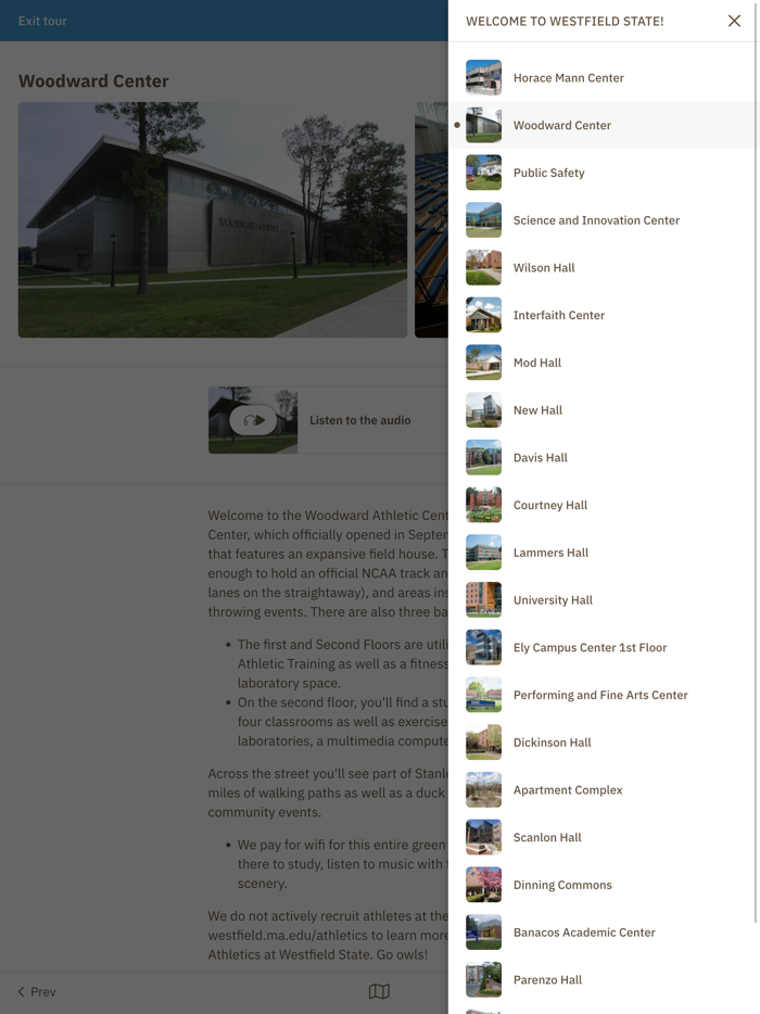 Westfield State Campus Tour