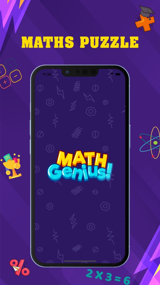 #1. Math Puzzle Tricky Brain Game (iOS) От: PT Patel