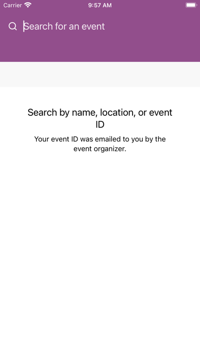 Curia Events Screenshot