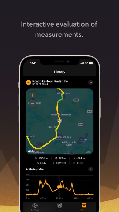 Baloc - Barometer GPS Tracking Screenshot