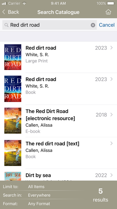 Wentworth Shire Libraries Screenshot