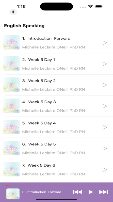 Hypnobirthing and Mindfulness Screenshot