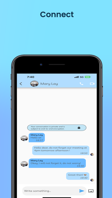 Blue Bright TM Screenshot