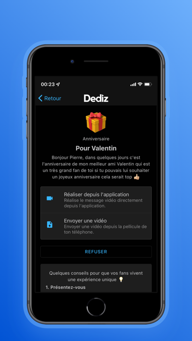 Dediz - Célébrité Screenshot