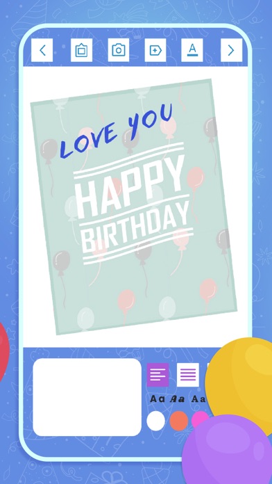 Happy Birthday, Cards Maker Screenshot