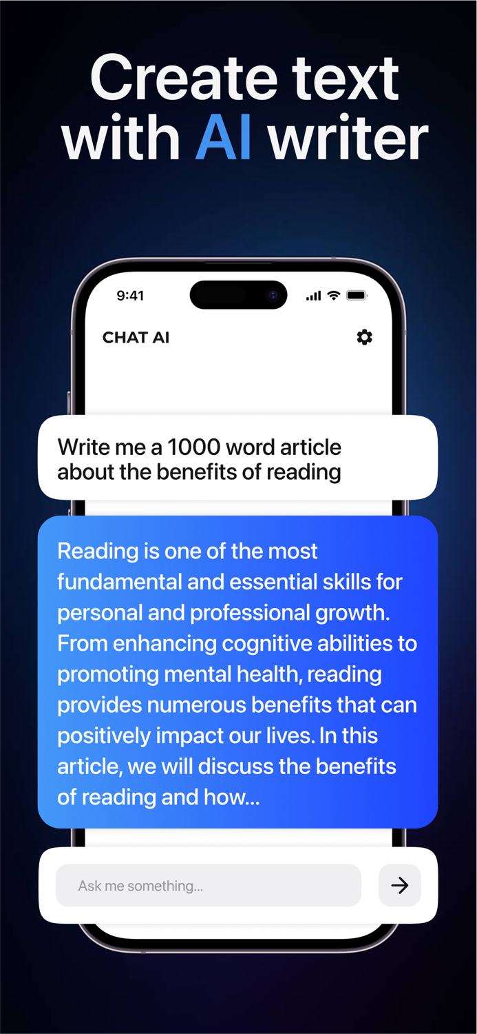 AIChat - ChatBot Assistant App
