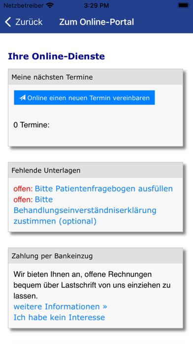 Chiro Cloud Screenshot