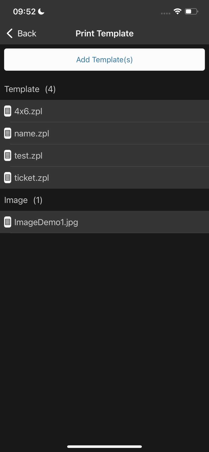 Zebra Printer Setup Utility