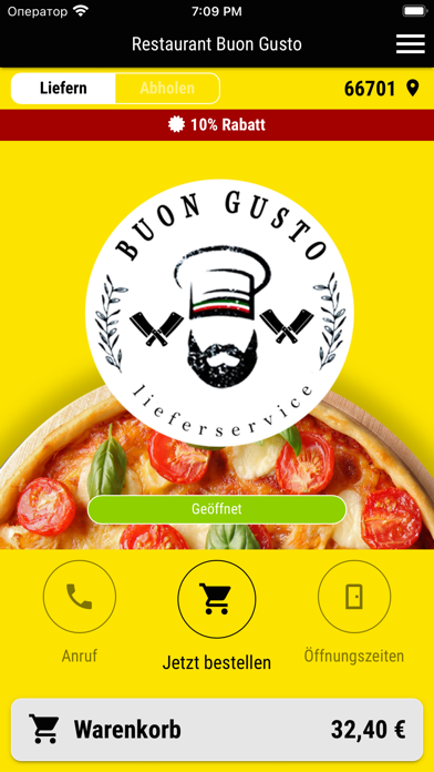 Restaurant Buon Gusto Screenshot
