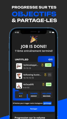Game screenshot Gymix - Journal de musculation apk