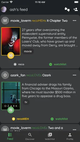 Game screenshot reco - What to Watch mod apk