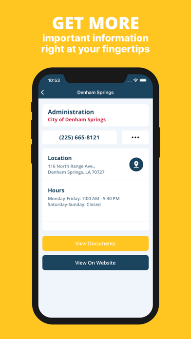 City of Denham Springs Screenshot