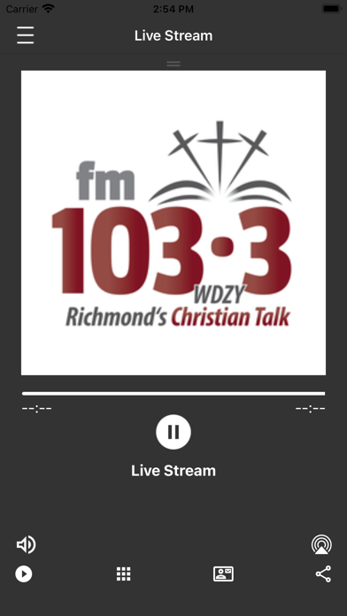 WDZY FM 103.3 Screenshot
