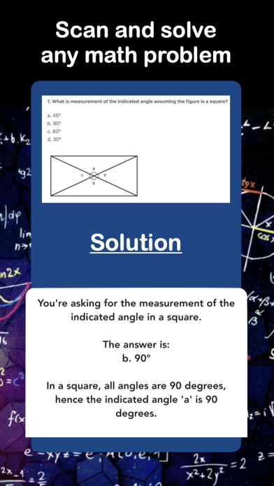 Pi - Math AI Solver Screenshot