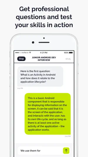 MyVirtualPeer – Job Interviews screenshot 4